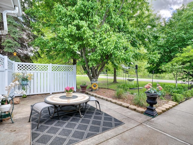 5420 Saxony Ct, White Bear Twp, MN 55110 - view of patio