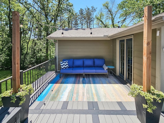 12216 175th St W, Lakeville, MN 55044 - view of deck