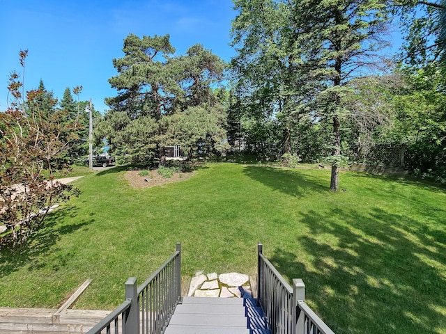 12216 175th St W, Lakeville, MN 55044 - view of green lawn featuring view of scattered trees