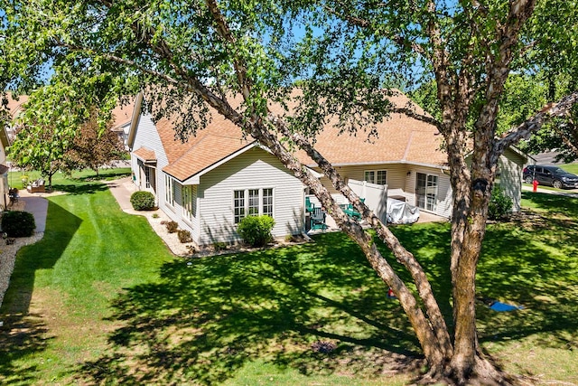 2990 David Cir, Little Canada, MN 55117 - view of front of property with roof with shingles and a front lawn