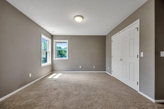 18141 87th Ave N, Maple Grove, MN 55311 - unfurnished bedroom with baseboards, a textured ceiling, carpet, and a closet