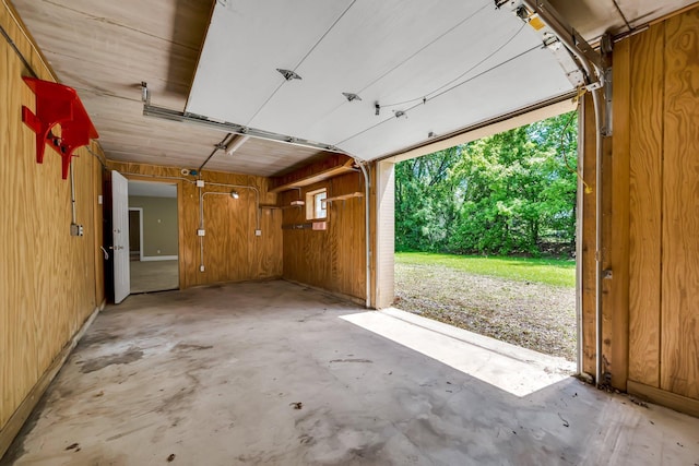 18141 87th Ave N, Maple Grove, MN 55311 - garage with wood walls