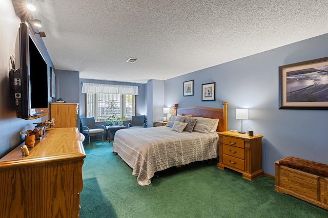 2196 Waukon Ave, Saint Paul, MN 55119 - bedroom featuring carpet floors and a textured ceiling