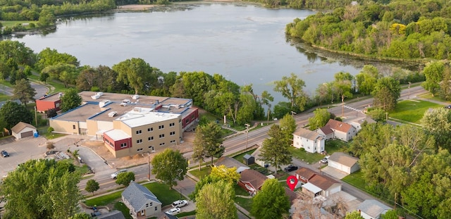 2196 Waukon Ave, Saint Paul, MN 55119 - aerial view of a nearby body of water and a heavily wooded area