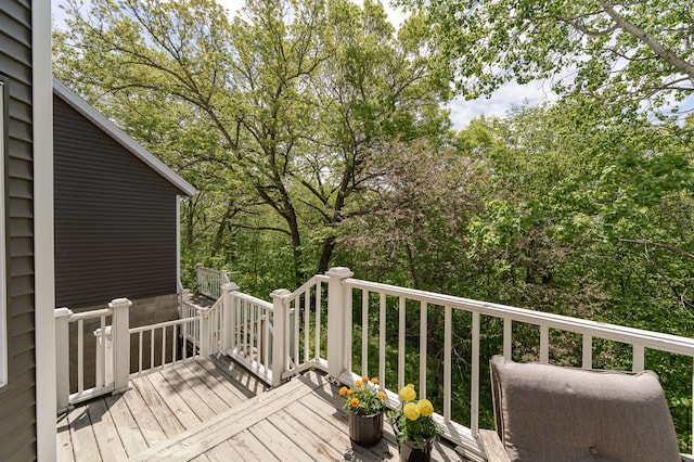 9420 Fabian St NE, Kalmar Twp, MN 55920 - view of deck