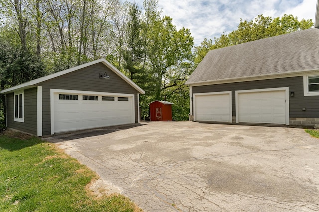 9420 Fabian St NE, Kalmar Twp, MN 55920 - view of detached garage