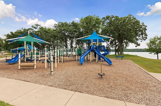 1925 Shenandoah Ct Unit G, Plymouth, MN 55447 - community playground with a water view and a yard