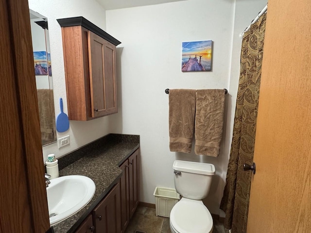 39872 Moose Ln, Wahkon, MN 56386 - full bathroom featuring vanity and toilet