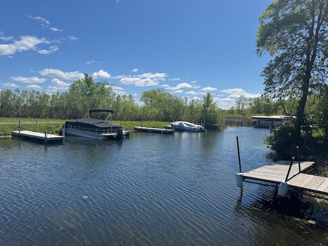 39872 Moose Ln, Wahkon, MN 56386 - dock area with a water view