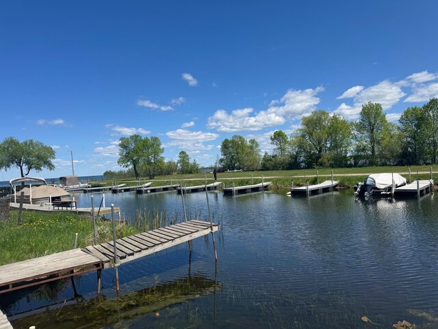 39872 Moose Ln, Wahkon, MN 56386 - dock area with a water view