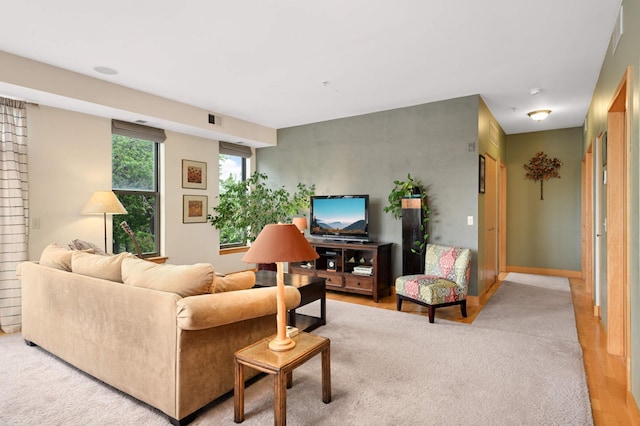 4500 Chicago Ave Unit 311, Minneapolis, MN 55407 - living room with light colored carpet