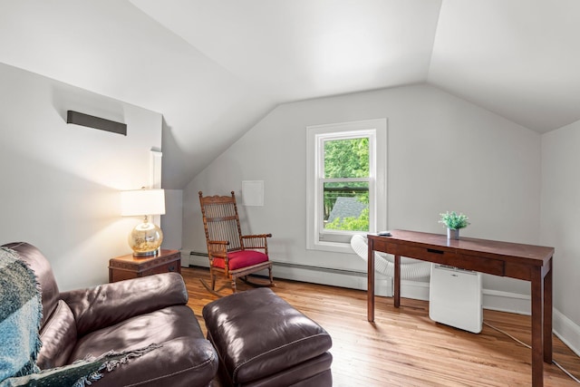 3812 Elliot Ave, Minneapolis, MN 55407 - living room with wood finished floors and lofted ceiling