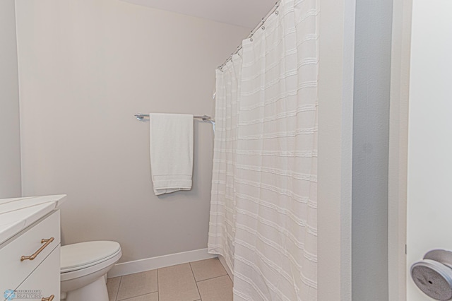 3340 2nd St E, West Fargo, ND 58078 - full bath with tile patterned flooring, toilet, and vanity