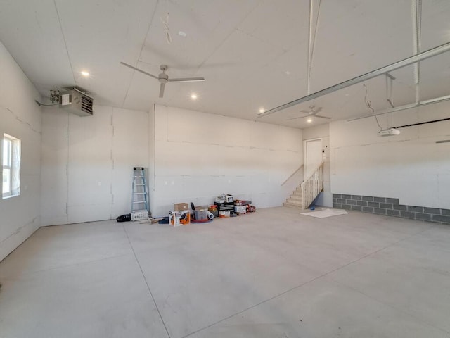 967 206th Ave NW, Oak Grove, MN 55011 - garage with recessed lighting and a heating unit