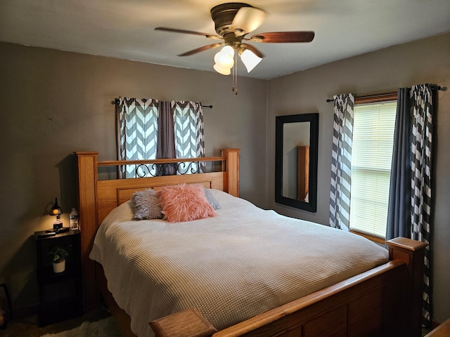 205 2nd Ave W, Lamberton, MN 56152 - bedroom with ceiling fan