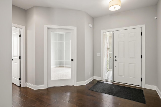 1206 Rosemary Ln, Chaska, MN 55318 - entrance foyer featuring baseboards and dark wood finished floors