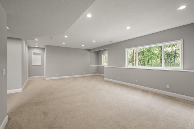 1206 Rosemary Ln, Chaska, MN 55318 - unfurnished room with recessed lighting, light carpet, and baseboards