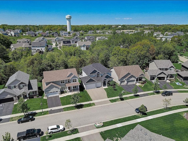 1206 Rosemary Ln, Chaska, MN 55318 - aerial perspective of suburban area