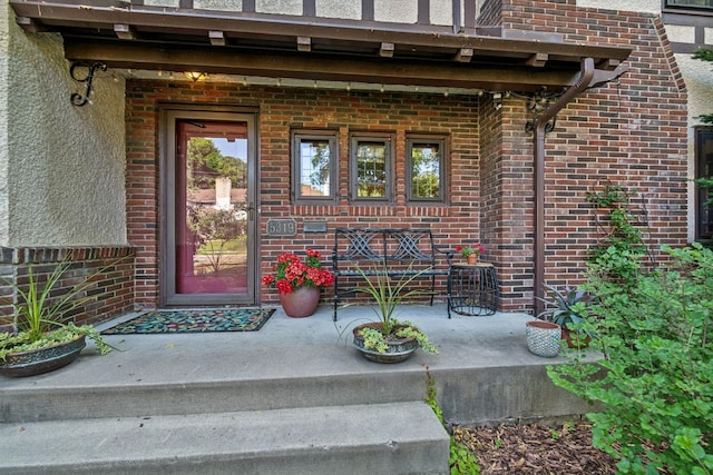 5319 Upton Ave S, Minneapolis, MN 55410 - view of exterior entry featuring brick siding