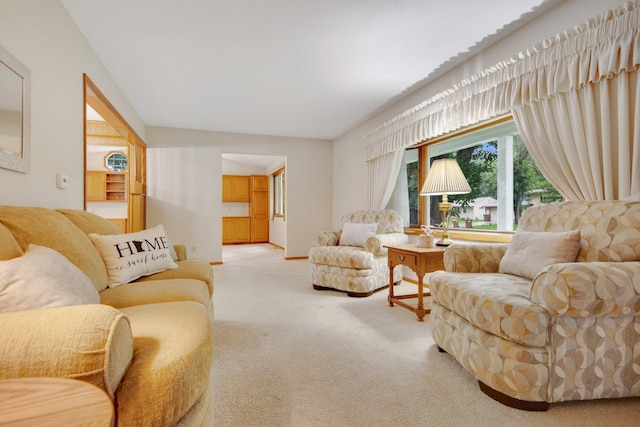 2168 Southwood Dr, White Bear Lake, MN 55110 - living room with light colored carpet