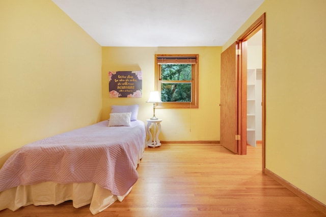 2168 Southwood Dr, White Bear Lake, MN 55110 - bedroom featuring light wood-type flooring and baseboards