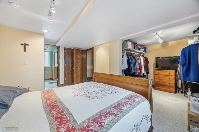 114 2nd Ave E, West Fargo, ND 58078 - bedroom featuring track lighting, a spacious closet, and a closet