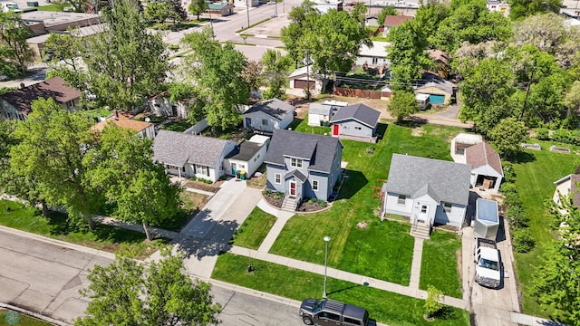 114 2nd Ave E, West Fargo, ND 58078 - aerial perspective of suburban area