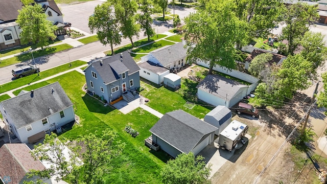 114 2nd Ave E, West Fargo, ND 58078 - aerial perspective of suburban area