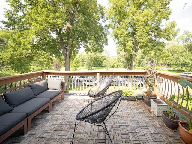 928 Franklin Ter, Minneapolis, MN 55406 - view of patio featuring an outdoor living space