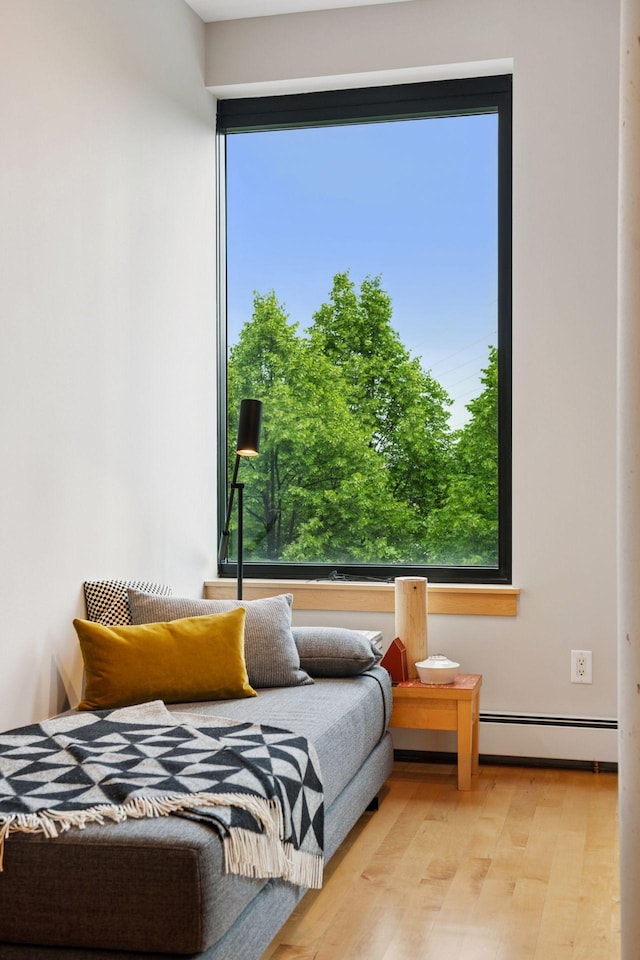 215 10th Ave S Unit 312, Minneapolis, MN 55415 - bedroom with a baseboard radiator and multiple windows
