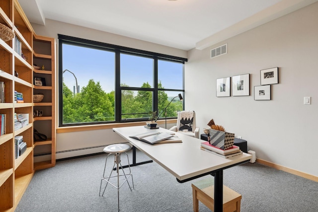 215 10th Ave S Unit 312, Minneapolis, MN 55415 - office featuring carpet floors and baseboards