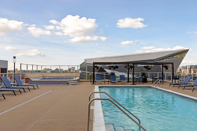 215 10th Ave S Unit 312, Minneapolis, MN 55415 - community pool featuring a patio