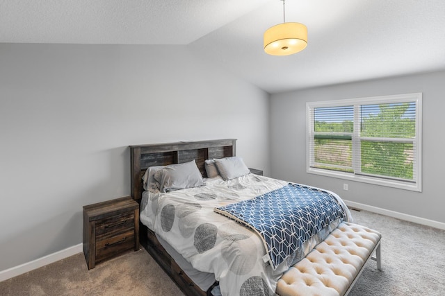 7121 208th St N, Forest Lake, MN 55025 - bedroom featuring carpet flooring and vaulted ceiling