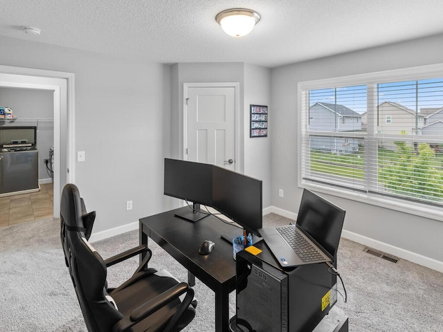 7121 208th St N, Forest Lake, MN 55025 - office space featuring light colored carpet and a textured ceiling