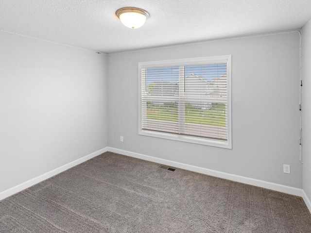 7121 208th St N, Forest Lake, MN 55025 - carpeted empty room featuring baseboards and a textured ceiling