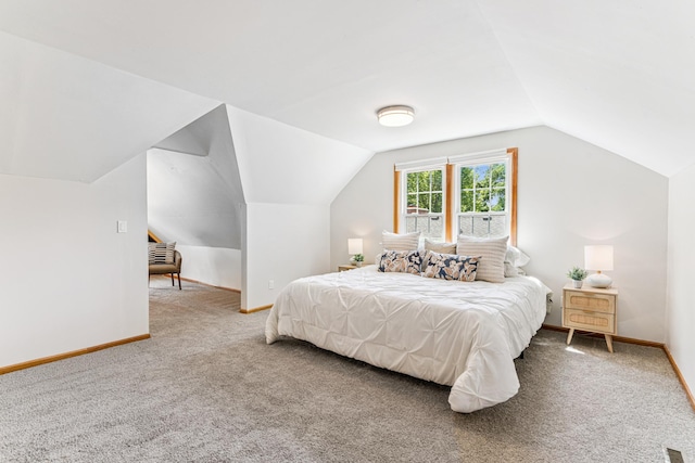 5640 13th Ave S, Minneapolis, MN 55417 - carpeted bedroom with vaulted ceiling