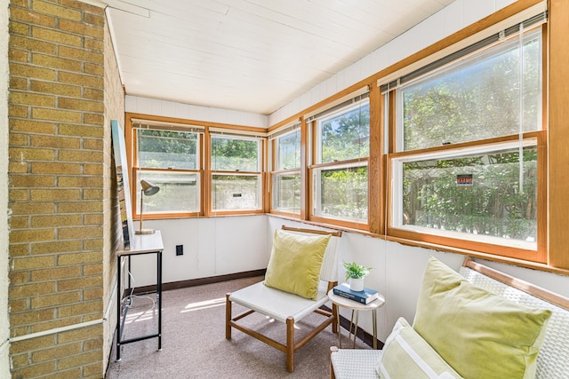 5640 13th Ave S, Minneapolis, MN 55417 - sunroom / solarium featuring carpet flooring and baseboards
