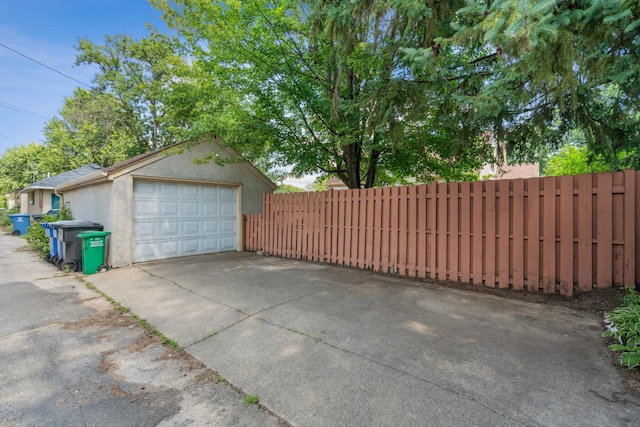 5640 13th Ave S, Minneapolis, MN 55417 - garage featuring driveway