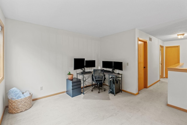 1297 124th Ave NE, Blaine, MN 55434 - carpeted office space with baseboards