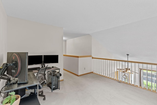 1297 124th Ave NE, Blaine, MN 55434 - carpeted home office with baseboards