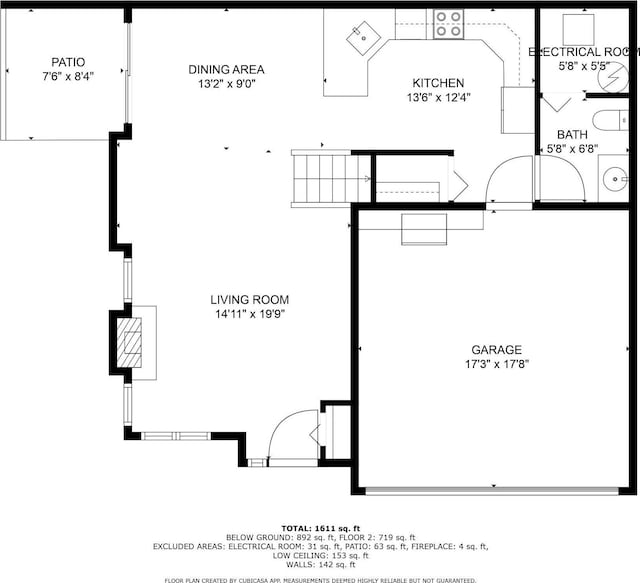1297 124th Ave NE, Blaine, MN 55434 - view of home floor plan