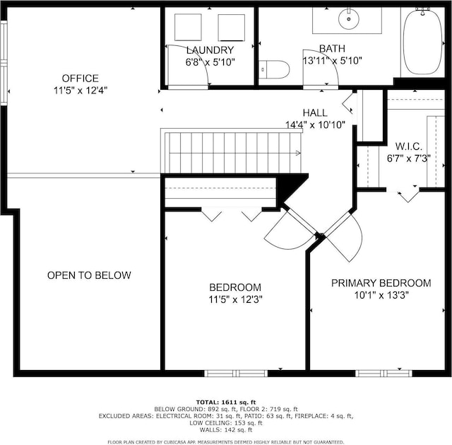 1297 124th Ave NE, Blaine, MN 55434 - view of floor plan / room layout