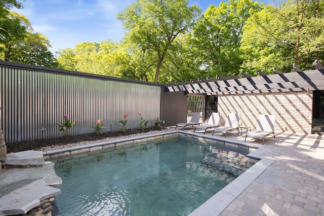 18101 Woolman Dr, Minnetonka, MN 55345 - view of pool featuring a fenced backyard and a patio area