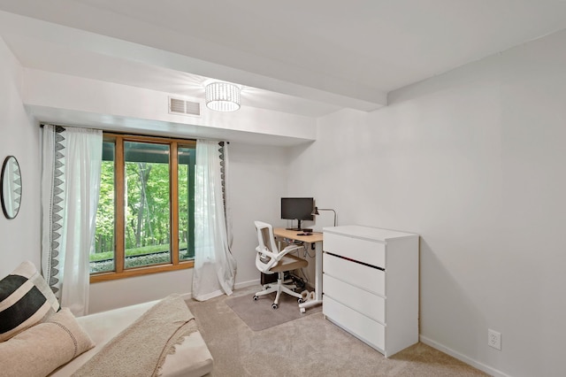 18101 Woolman Dr, Minnetonka, MN 55345 - home office with light carpet and baseboards