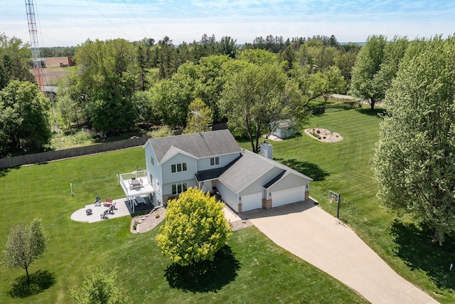 176 Westchester Dr NW, Rochester, MN 55901 - aerial view of property and surrounding area