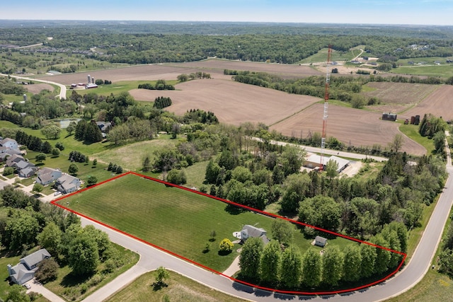 176 Westchester Dr NW, Rochester, MN 55901 - view of rural area with property boundaries highlighted