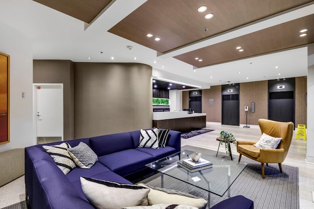 20 2nd St NE Unit P1008, Minneapolis, MN 55413 - community lobby featuring recessed lighting and beam ceiling