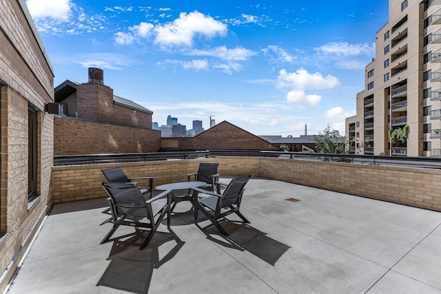 20 2nd St NE Unit P1008, Minneapolis, MN 55413 - view of patio / terrace with outdoor dining area