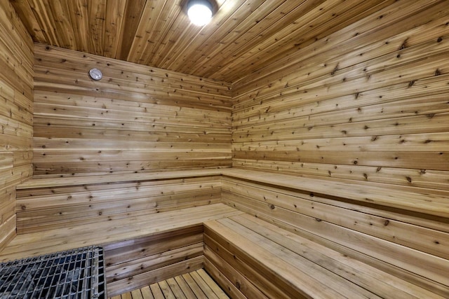20 2nd St NE Unit P1008, Minneapolis, MN 55413 - relaxing sauna with wooden walls and wood ceiling