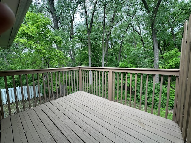 9329 Bass Creek Cir N, New Hope, MN 55428 - view of wooden deck
